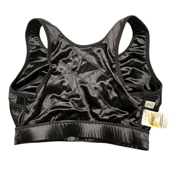 Enell Women’s High Impact Sports Bra In Black Satin Full Coverege Sz.1 Active - Picture 5 of 11